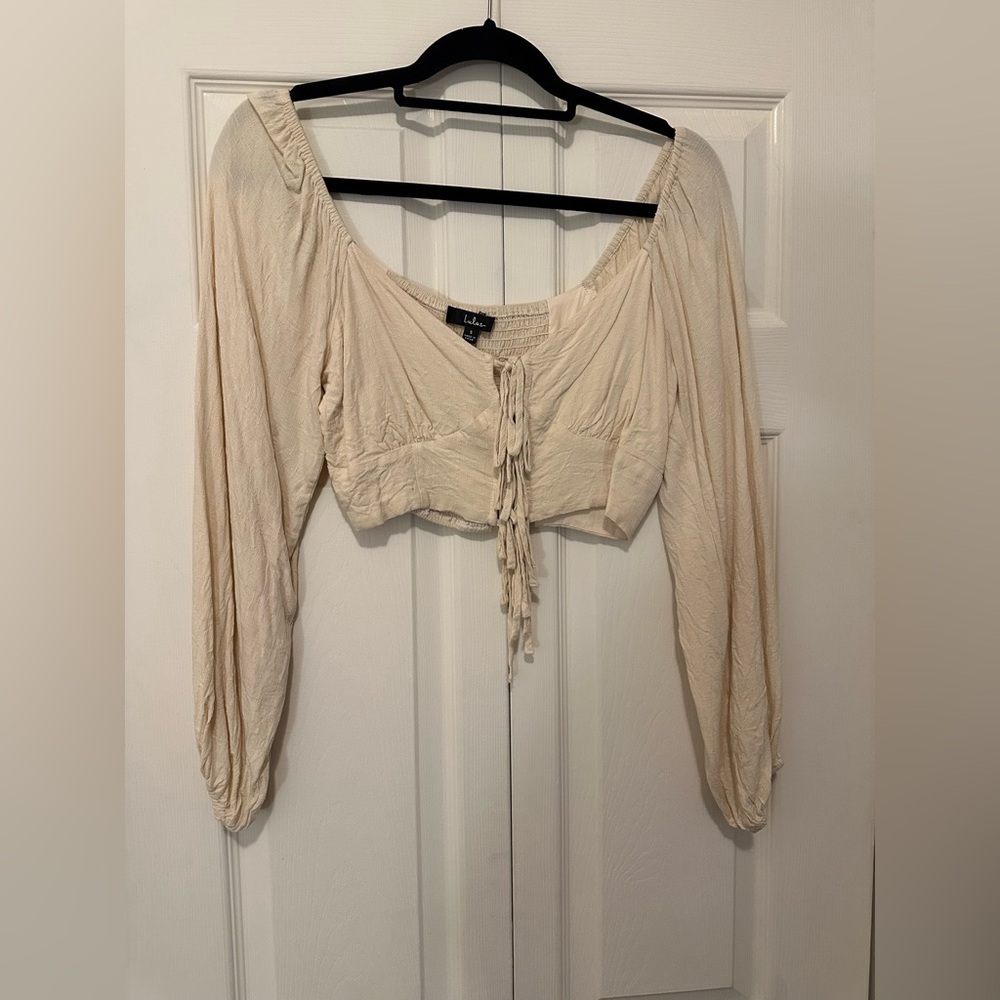 Lulus long sleeve blouse
